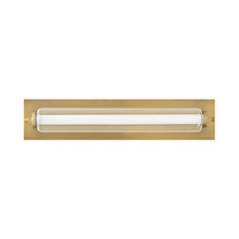 Load image into Gallery viewer, Lucien LED Bath Vanity Light in Lacquered Brass (Medium).

