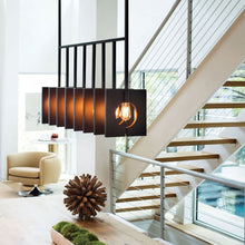 Load image into Gallery viewer, Ludlow Linear Pendant Light in living room.
