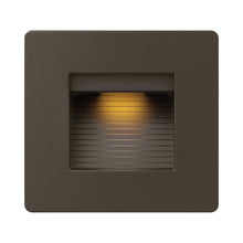 Load image into Gallery viewer, Luna Led Step Light in Horizontal Double Gang/Bronze.
