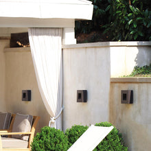 Load image into Gallery viewer, Luna Square Outdoor LED Wall Light Outside Area.
