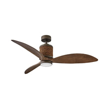 Load image into Gallery viewer, Marin Led Ceiling Fan in Metallic Matte Bronze/Walnut.
