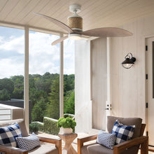 Load image into Gallery viewer, Marin Led Ceiling Fan in living room.
