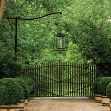Load image into Gallery viewer, Max Outdoor LED Pendant Light in Outside Area.
