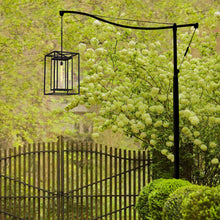 Load image into Gallery viewer, Max Outdoor LED Pendant Light in Outside Area.
