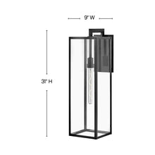 Load image into Gallery viewer, Max Outside Area Wall Light - line drawing.
