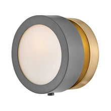 Load image into Gallery viewer, Mercer Wall Light in Dark Matte Grey.

