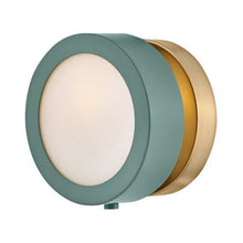 Load image into Gallery viewer, Mercer Wall Light in Sage Green.
