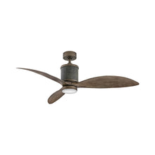 Load image into Gallery viewer, Merrick Led Ceiling Fan in Metallic Matte Bronze.
