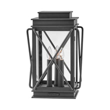 Load image into Gallery viewer, Montecito Outdoor Post Light in Museum Black (LED).
