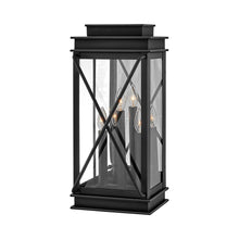 Load image into Gallery viewer, Montecito Outdoor Wall Light in Museum Black (Large).
