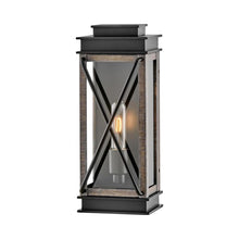Load image into Gallery viewer, Montecito Outdoor Wall Light in Black (Small).
