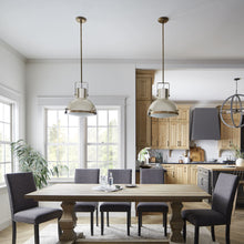 Load image into Gallery viewer, Nautique Pendant Light in dining room.
