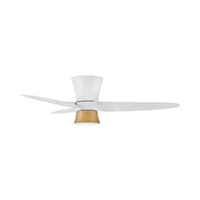 Load image into Gallery viewer, Neo LED Flush Mount Ceiling Fan in Detail.
