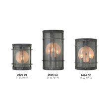 Load image into Gallery viewer, Newport Outdoor Wall Light in Detail.
