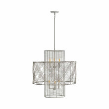 Load image into Gallery viewer, Nikko Chandelier in Light Ashwood (6-Light).
