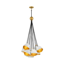 Load image into Gallery viewer, Nula Chandelier in Shell White.

