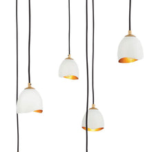Load image into Gallery viewer, Nula Multi Point Pendant Light in Detail.

