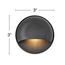 Load image into Gallery viewer, Nuvi Round Led Deck Light - line drawing.
