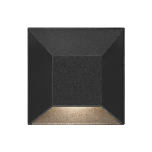 Nuvi Square Led Deck Light in Black.