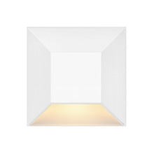 Load image into Gallery viewer, Nuvi Square Led Deck Light in Matte White.
