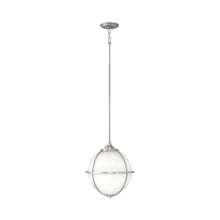 Load image into Gallery viewer, Odeon Pendant Light in Brushed Nickel.
