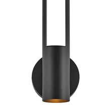 Load image into Gallery viewer, Oslo Vertical Outside Area Led Wall Light in Detail.
