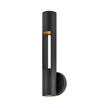 Load image into Gallery viewer, Oslo Vertical Outdoor LED Wall Light in Detail.
