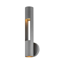 Load image into Gallery viewer, Oslo Vertical Outdoor LED Wall Light in Detail.

