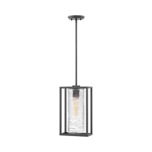 Load image into Gallery viewer, Pax Outside Area Pendant Light in Satin Black.

