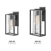 Load image into Gallery viewer, Pax Outdoor Wall Light in Detail.
