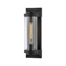 Load image into Gallery viewer, Pearson Outside Area Wall Light in Medium/Textured Black.
