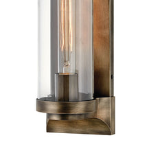 Load image into Gallery viewer, Pearson Outside Area Wall Light in Detail.
