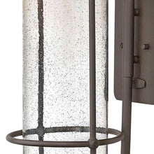 Load image into Gallery viewer, Perry Outside Area Wall Light in Detail.
