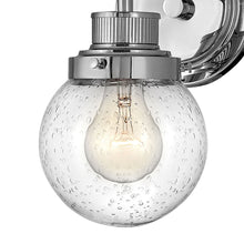Load image into Gallery viewer, Poppy Bath Wall Light in Detail.
