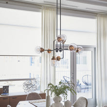 Load image into Gallery viewer, Poppy Chandelier in Dinning Room.
