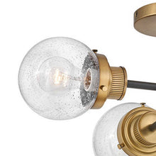 Load image into Gallery viewer, Poppy Semi-Flush Mount Ceiling Light in Detail.
