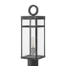 Load image into Gallery viewer, Porter Outside Area Post Light in Detail.
