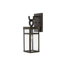 Load image into Gallery viewer, Porter Outside Area Wall Light in Small/Oil Rubbed Bronze.
