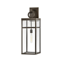 Load image into Gallery viewer, Porter Outside Area Wall Light in X-Large/Oil Rubbed Bronze.
