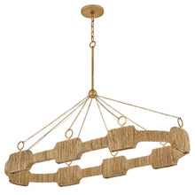Load image into Gallery viewer, Raffi LED Linear Pendant Light in Detail.
