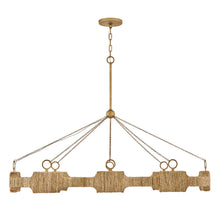 Load image into Gallery viewer, Raffi LED Linear Pendant Light in Detail.
