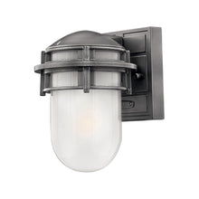 Load image into Gallery viewer, Reef Outdoor Wall Light in Hematite (Small).
