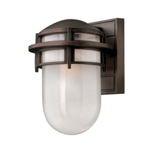 Load image into Gallery viewer, Reef Outdoor Wall Light in Victorian Bronze (Medium).
