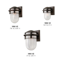 Load image into Gallery viewer, Reef Outdoor Wall Light in Detail.
