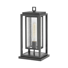 Load image into Gallery viewer, Republic Outdoor Pier Mount Light in Oil Rubbed Bronze (Bulb Not Included).
