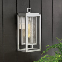 Load image into Gallery viewer, Republic Outdoor Wall Light in Outside Area.
