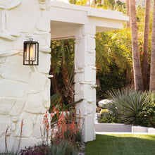 Load image into Gallery viewer, Republic Outdoor Wall Light in Outside Area.
