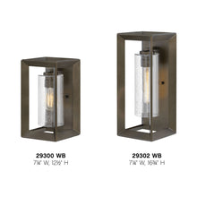 Load image into Gallery viewer, Rhodes Outdoor Wall Light in Detail.
