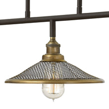 Load image into Gallery viewer, Rigby Linear Pendant Light in Detail.
