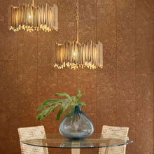 Load image into Gallery viewer, Roca Pendant Light in living room.

